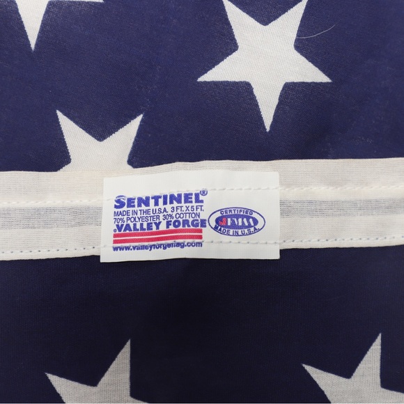 Vintage Valley Forge Flag Sentinel American USA Flag 3 X 5 feet - Picture 3 of 3